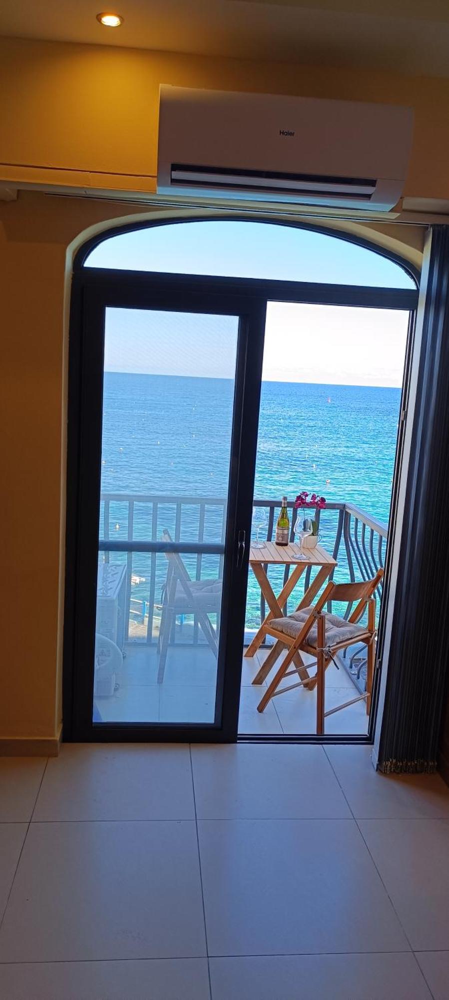 Marsalforn Sea Front Studio Lägenhet Zebbug  Exteriör bild